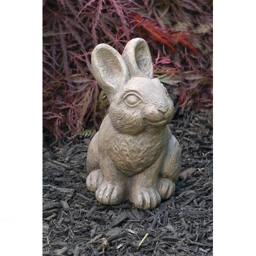 Happy Rabbit Garden Statue 7" High