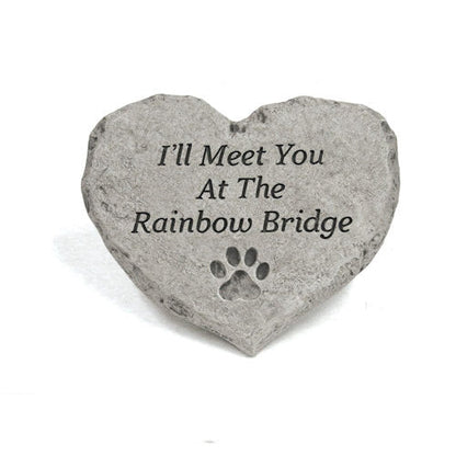 Heart Stone I'll Meet You At The Rainbow Bridge