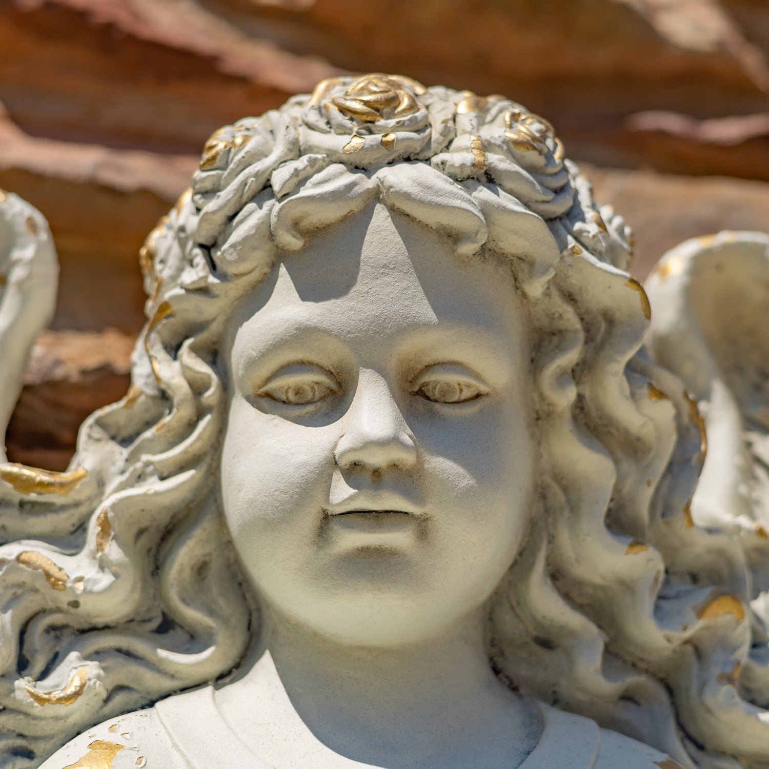 Heavenly Cherub Wall Planter Angel holy font