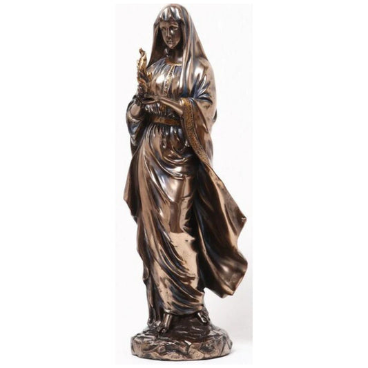 Hestia Goddess of Hearth Home flame fire virgin cooking bread communal