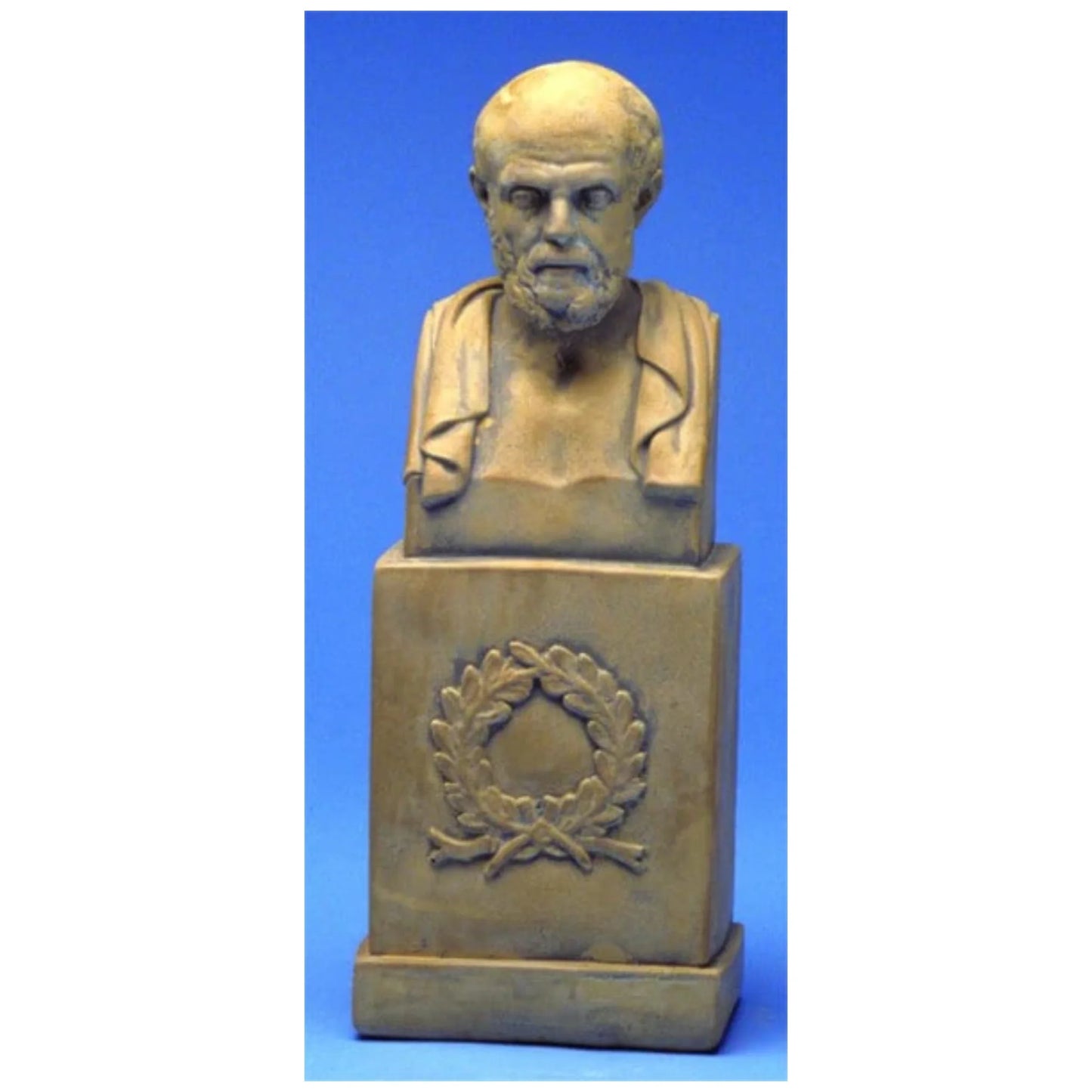 Bust of Hippocrates - Philosopher Portrait Sculpture