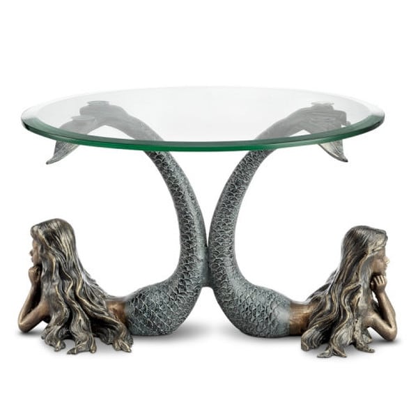 Mermaids Table Server Candle holder Statue Art Decorative Decor