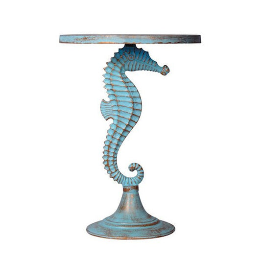 seahorses as perfect marine fish statues pool partneres decorative table