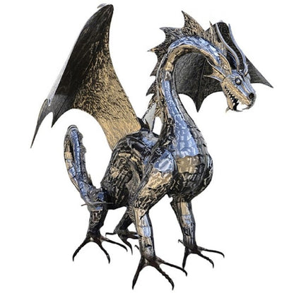 Dragon Statue 6 Feet Tall Iron Sculpture