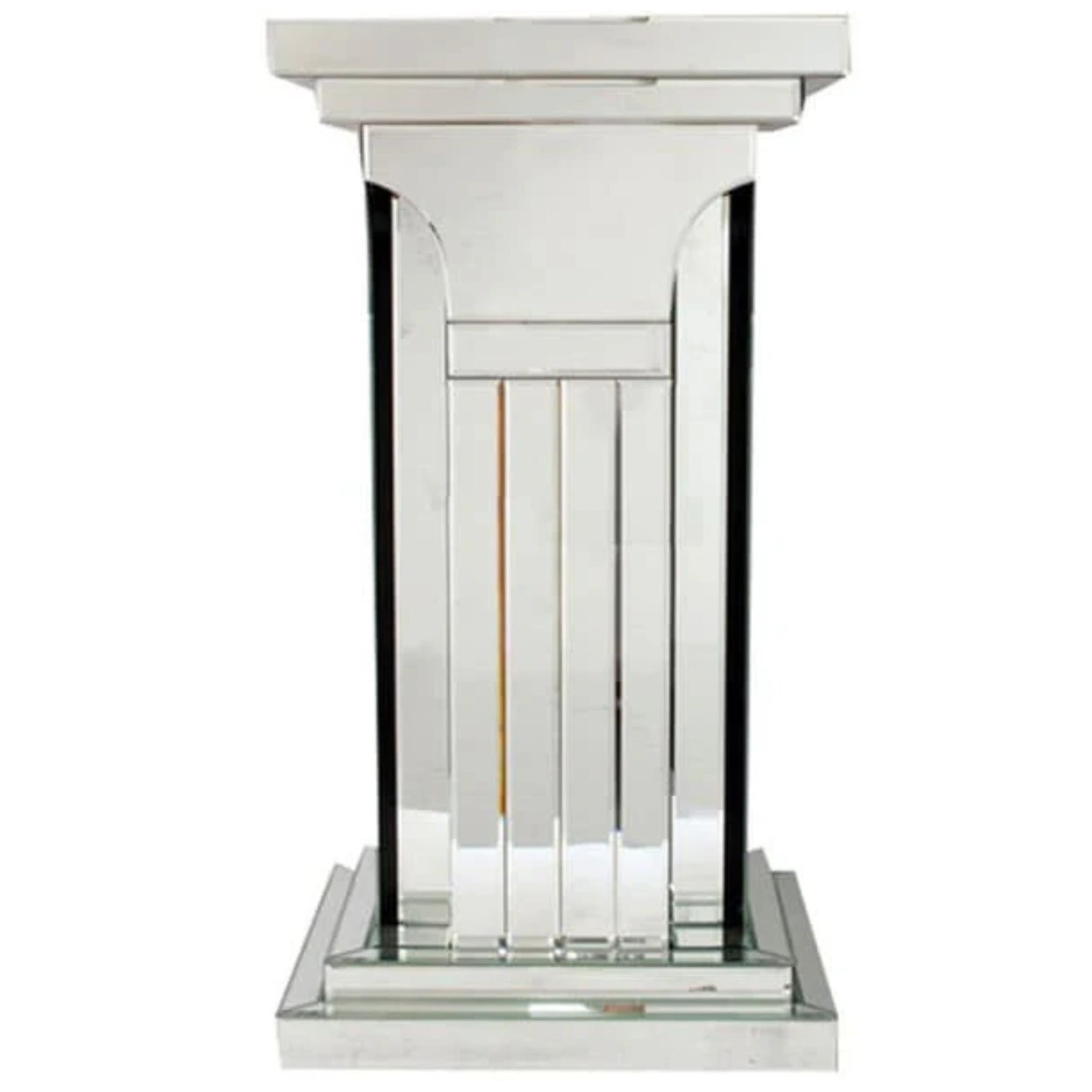 Mirror Pedestal - Iconic Beveled Designed - 29.5 Inches Tall