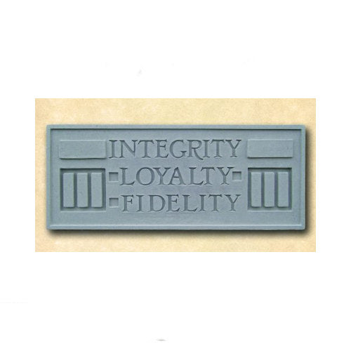 Larkin Plaque Integrity Loyalty Fidelity – Frank Lloyd Wright