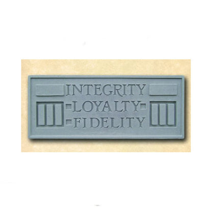 Larkin Plaque Integrity Loyalty Fidelity – Frank Lloyd Wright