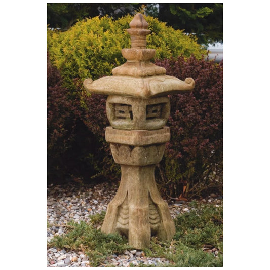 Japanese Lantern Garden Sculpture 42" High