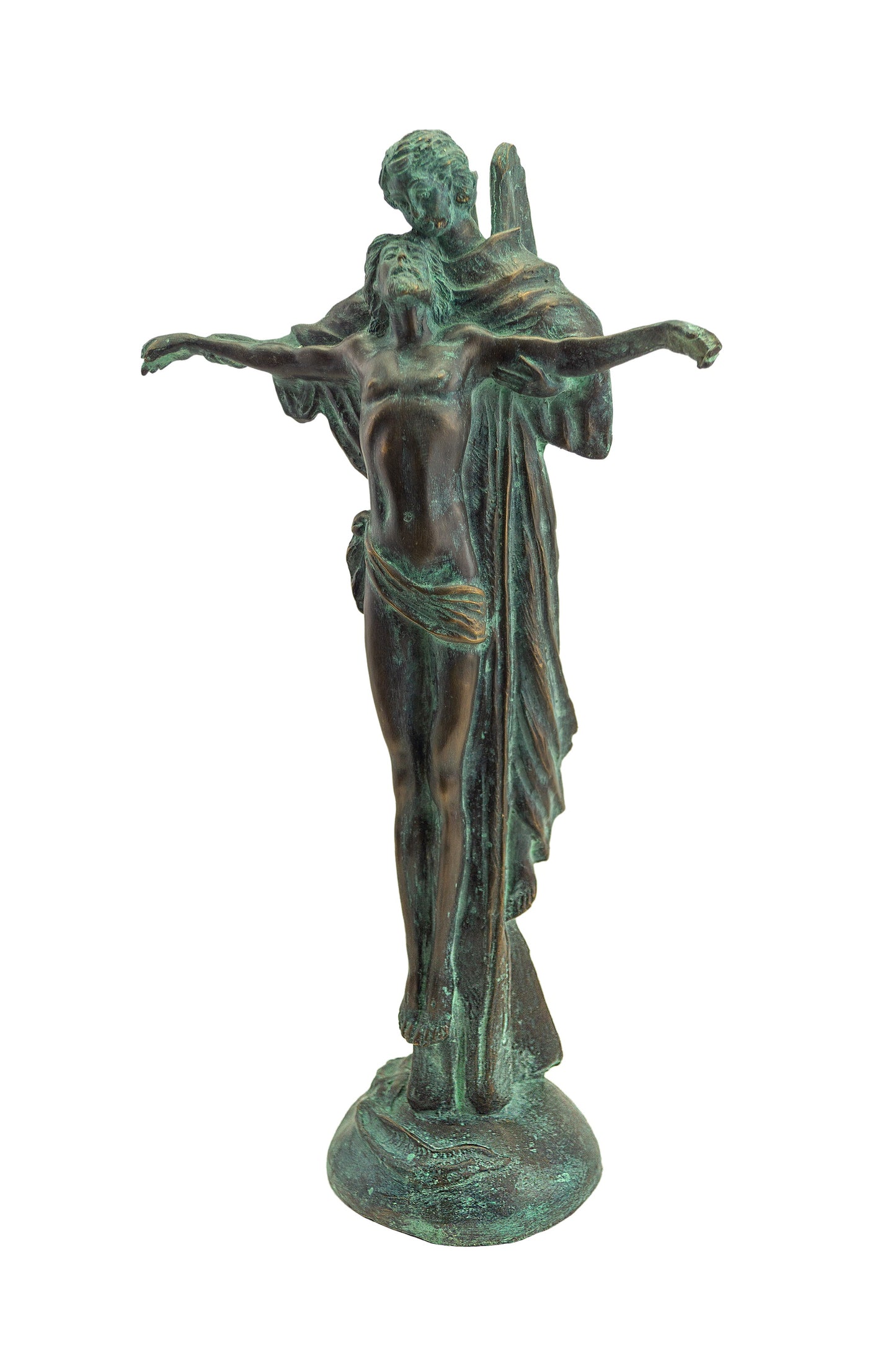 Angels appear throughout Christian scripture as heavenly messengers and servants of God statue