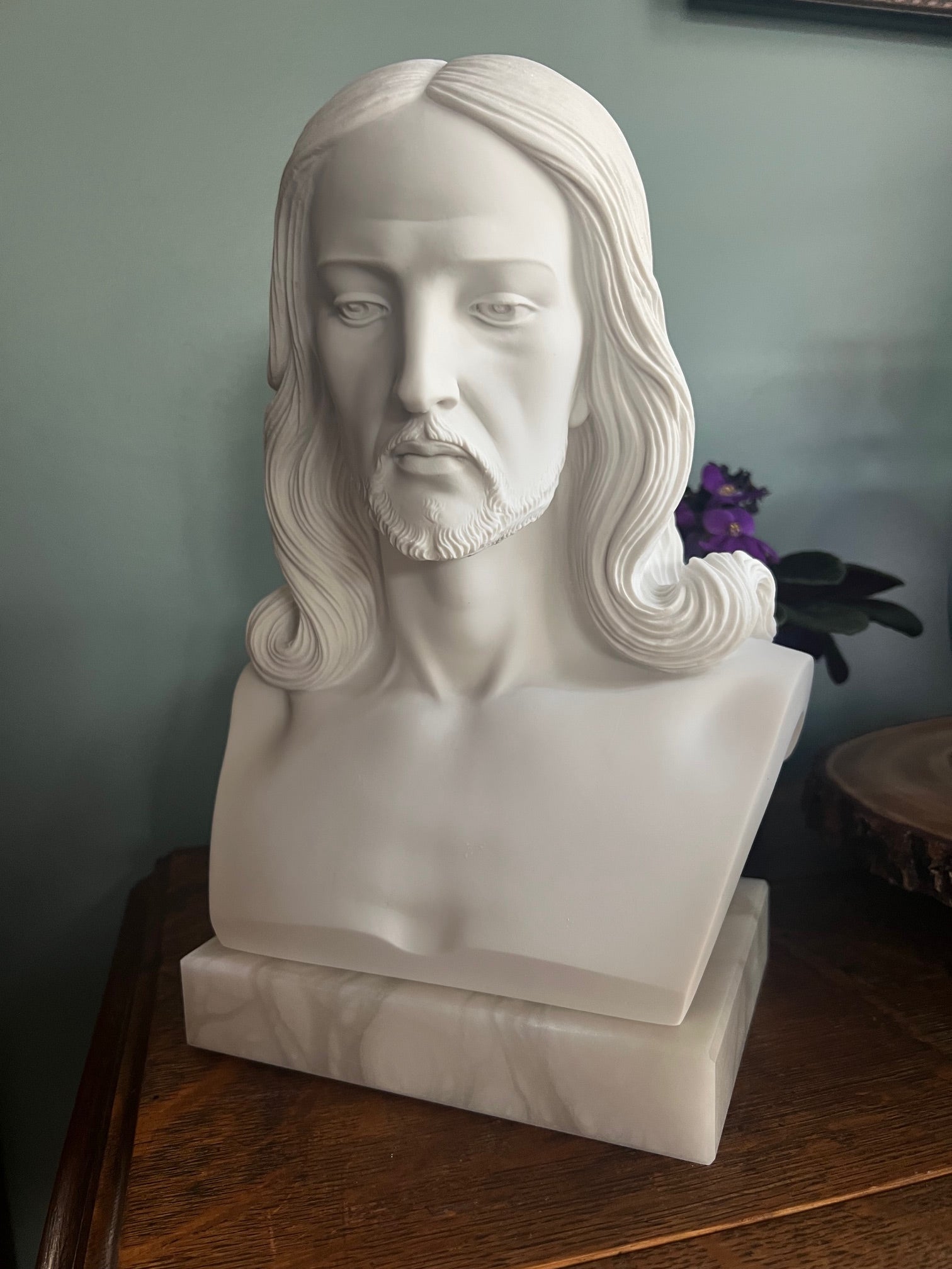 Egregia Italy Jesus bust sculpture fine art religious statue