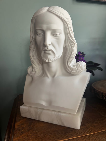 Egregia Italy Jesus bust sculpture fine art religious statue
