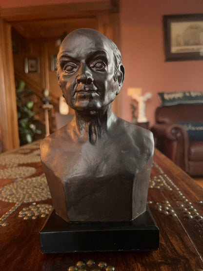 John Quincy Adams bust sculpture sixth president historic portrait statue