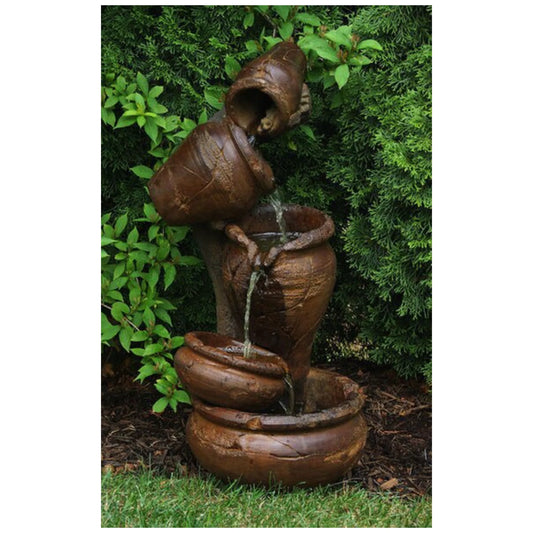 Juggling Act Urns Cascading Fountain