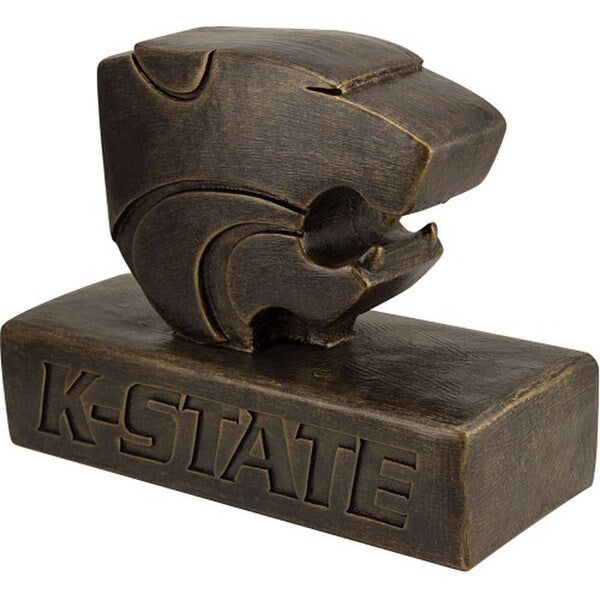 K State Powercat College Mascot Kansas State University garden sculpture logo
