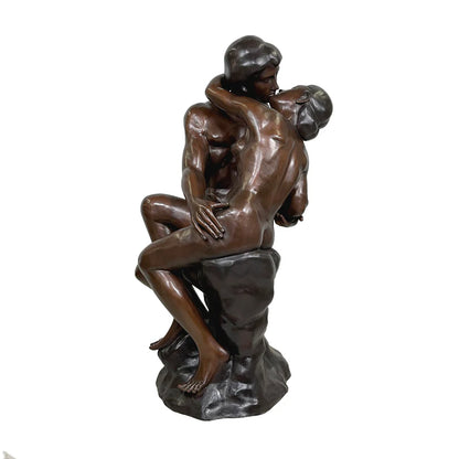 Kiss By Rodin Life Size Bronze Statue Huge Garden Outdoor Statue Kissing Couple