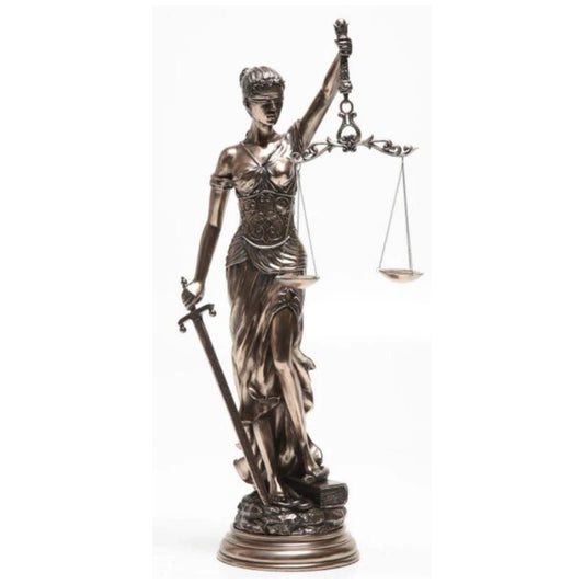 Lady Justice Statue Themis replica sculpture - Law and Justice
