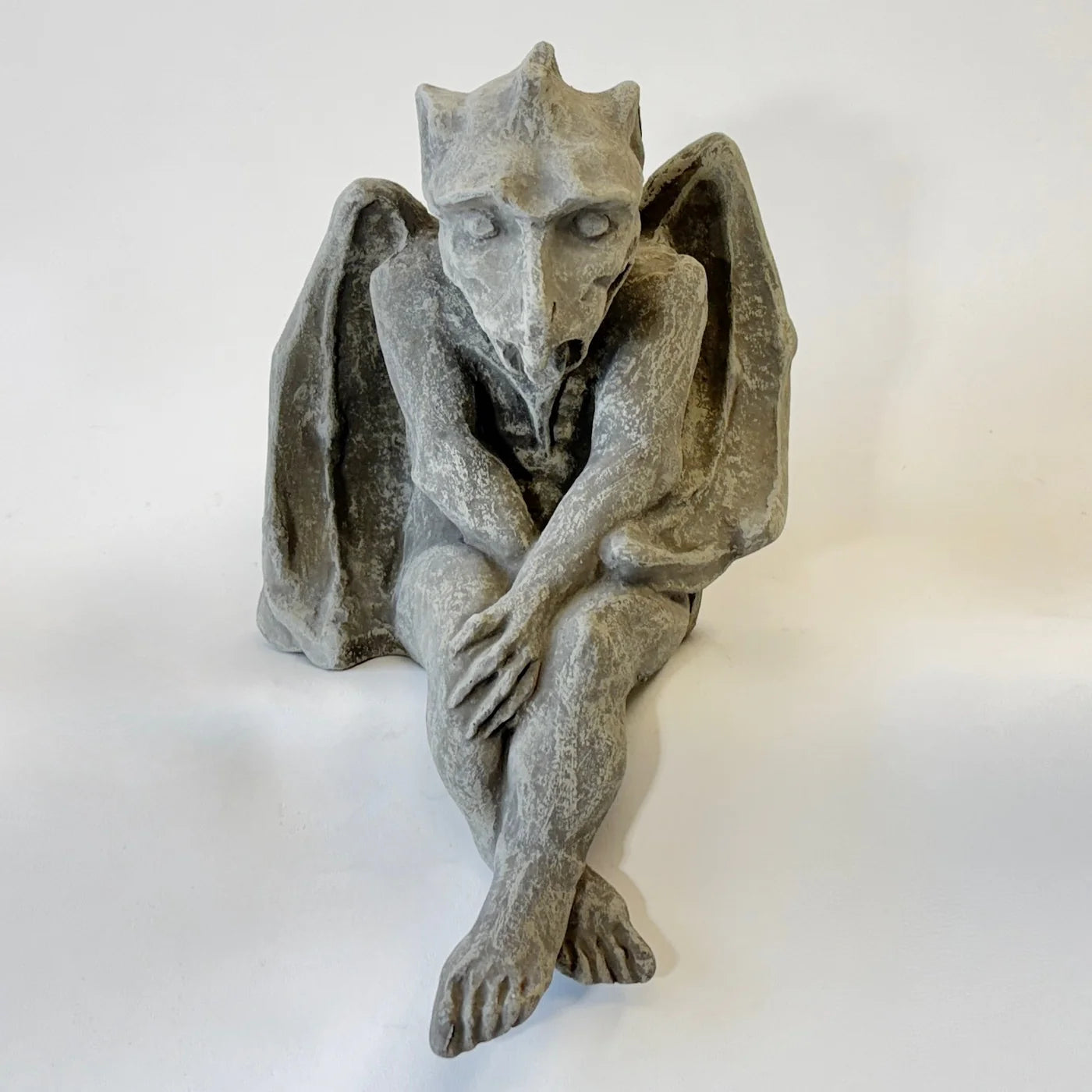 Drysdale Dragon Concrete Gargoyle Hand-Cast Guardian Sculpture