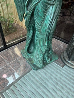 Celestine Life-Size Angel Bronze Sculpture 73" High