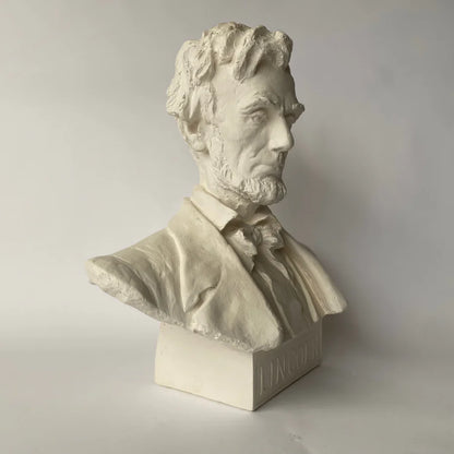 Lincoln Portrait Presidential Bust Large Statue Antique Mold for Museums  Replicas Honest Abe
