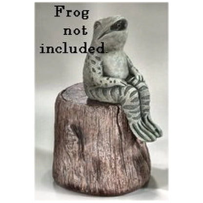 Log Pedestal Small 8.5" High