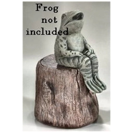 Log Pedestal Small 8.5" High