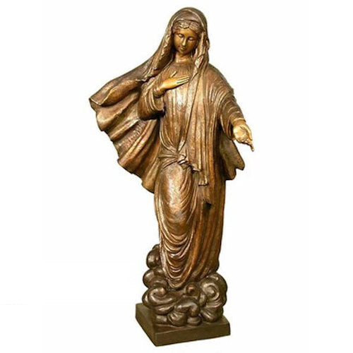 Madonna Antique Bronze 33" High