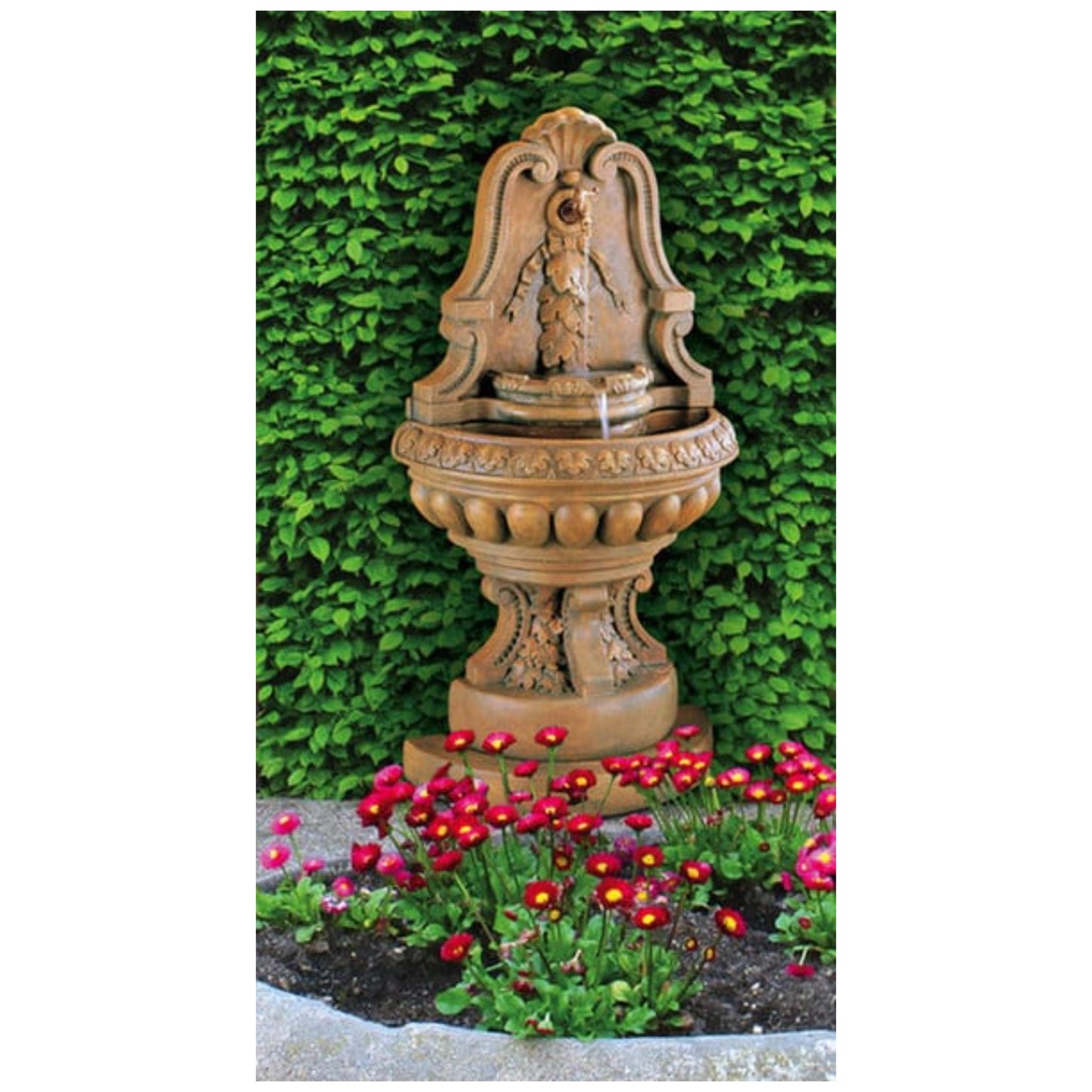 Murabella Grande Flat Wall Fountain Large Estate Decor Statuary