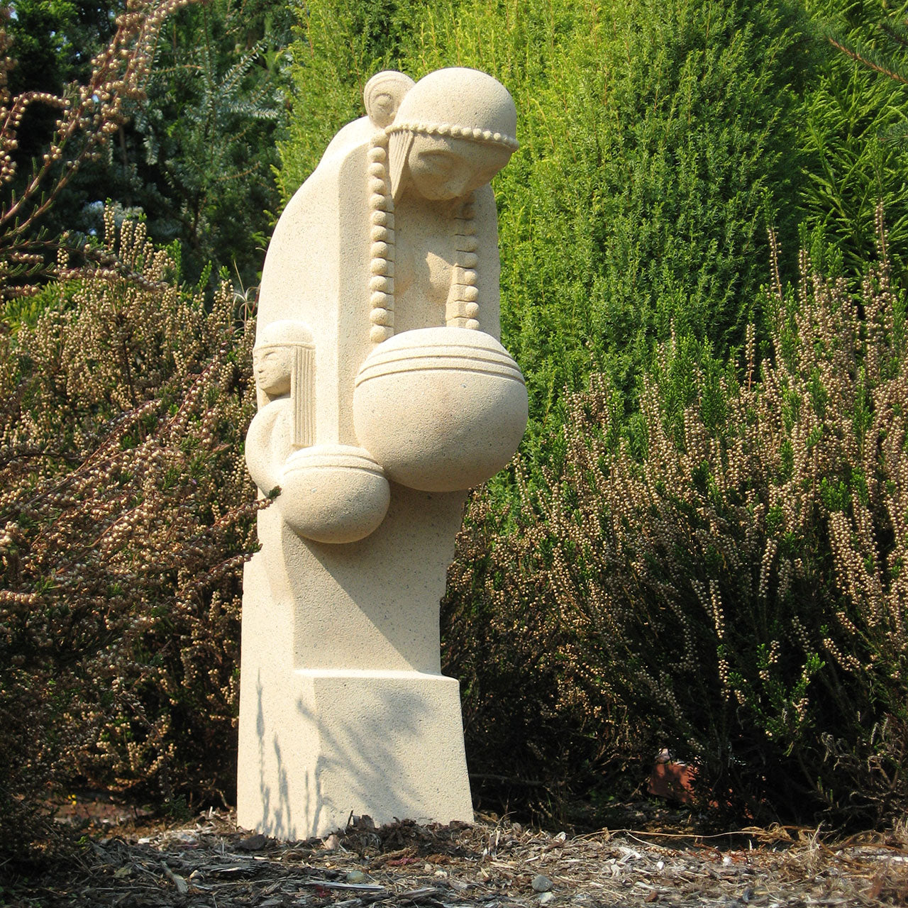 Nakoma Spirit Bearer – Frank Lloyd Wright Replica Sculpture