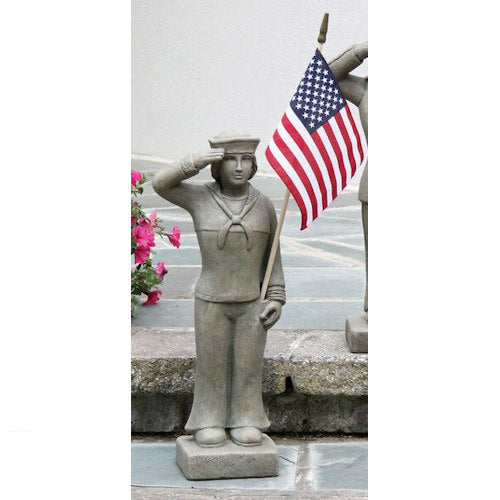 Navy Woman Armed Forces Statue 26" H