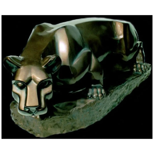 Detailed designer resin model of the Nittany Lion shrine figure.