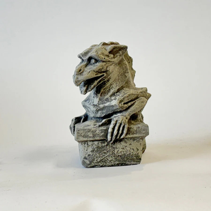 Cornerstone Dragon echoes Notre Dame’s historic guardians gargoyle statuary