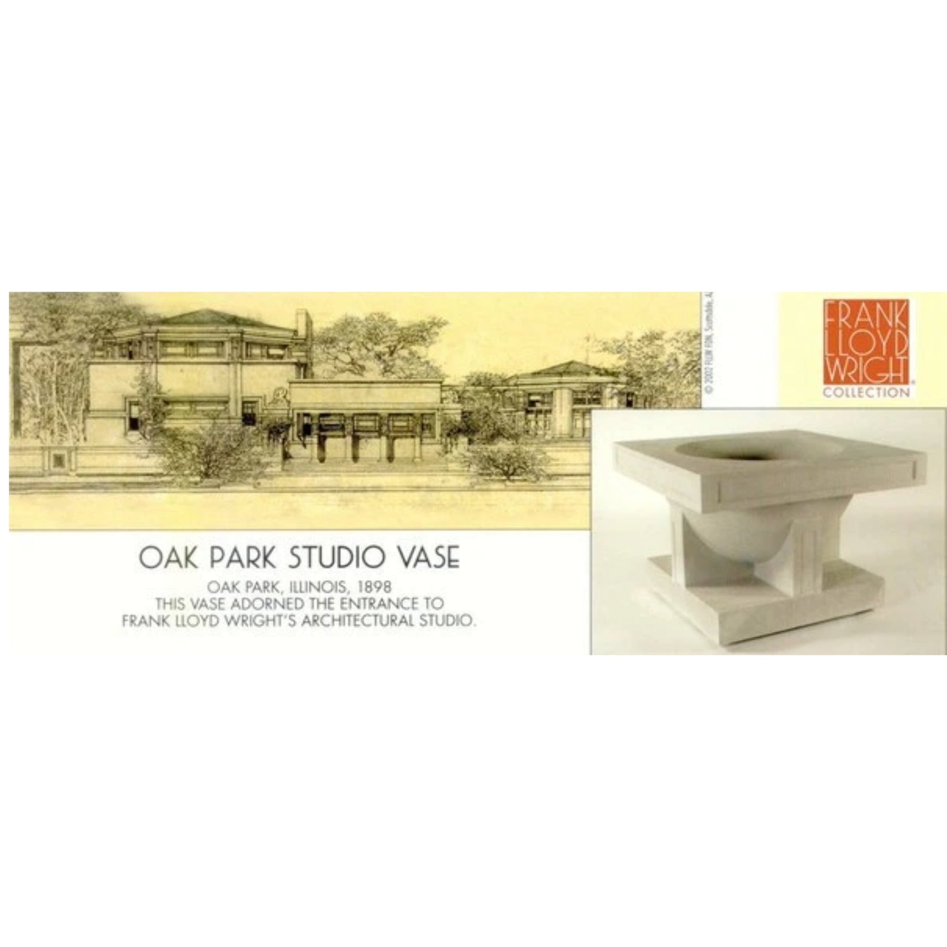 Oak Park Studio Vase, Medium