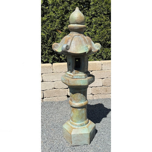 Oriental Pagoda Lantern Zen Imperial Pathway Sculpture