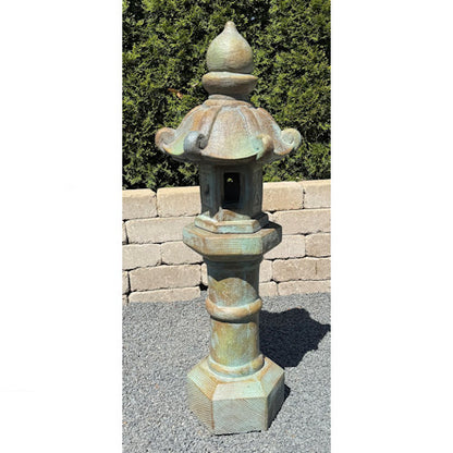 Oriental Pagoda Lantern Zen Imperial Pathway Sculpture