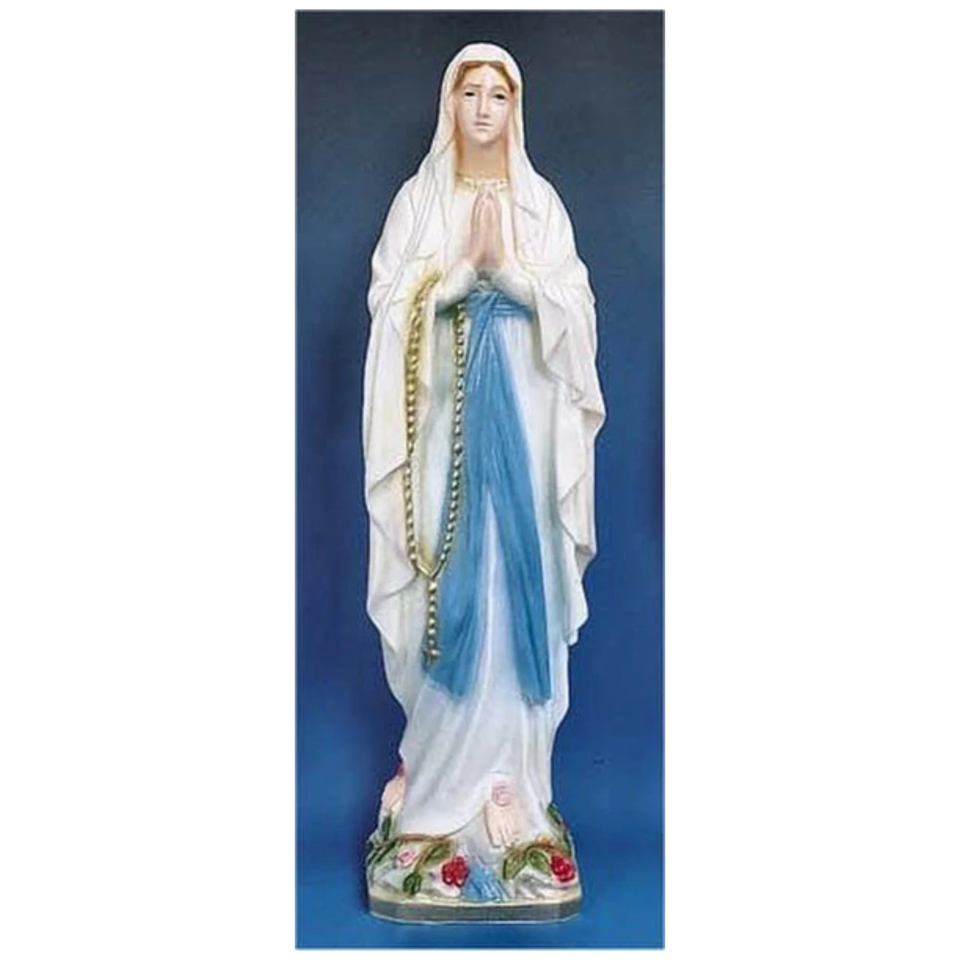 Our Lady Of Lourdes Color 24" High