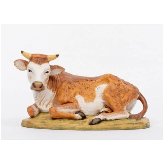 Catholic Cow Oxen Nativity Sculpture Resing Statuary Fontanini Large