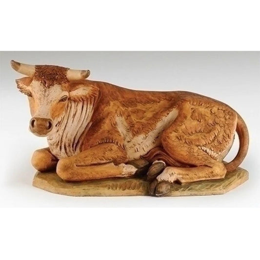 Cow Ox For Fontanini Nativity Set Large Statues Sculptures Statuary
