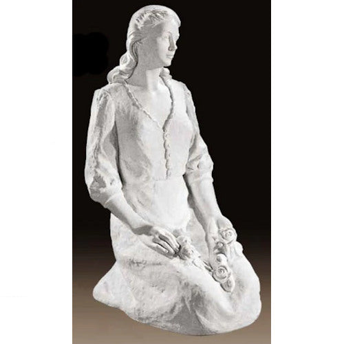 Carrara Marble Rachel in Mourning Made in Italy Sculpture Life Size statue