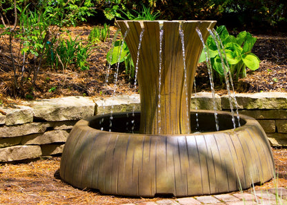 Unique Spillways impressive modern contemporary cascading Radiance garden fountain