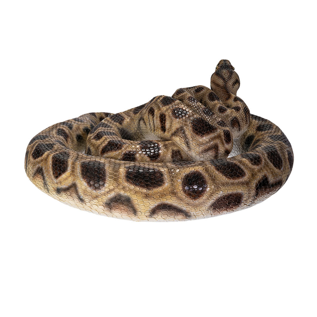 Life like snake sculpture reptile décor wildlife statue