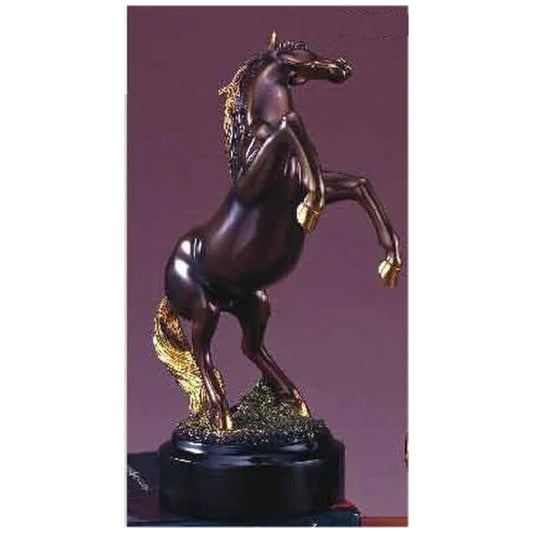 Rearing Horse Sculpture 10.5 " High