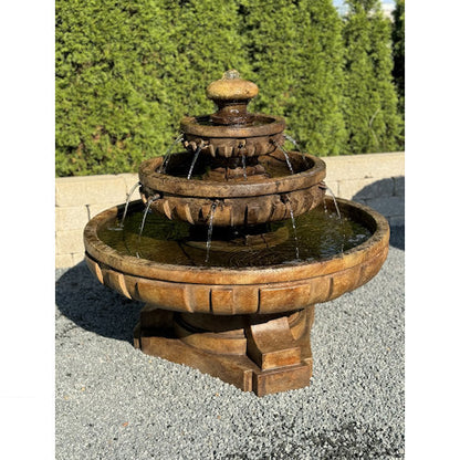 Regal Tier Bold  Garden Fountain