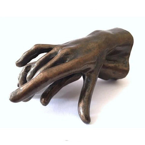 Hands Sculptures Two Holding Statue Rodin Reproductions Study Studies