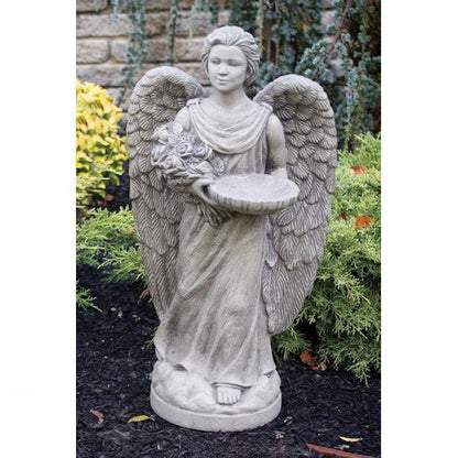 Rosebud Angel With Feeder 28" High