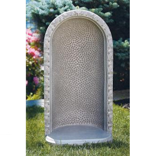 Round Embossed Dot Grotto Garden Niche 34" High