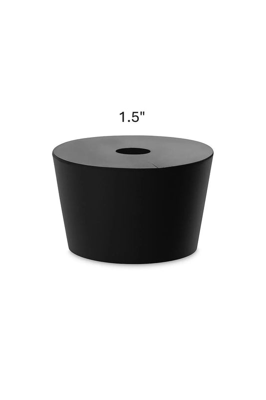 Rubber Stopper Fountain Replacement Size 7 Massarelli parts pre-cut hole and slit