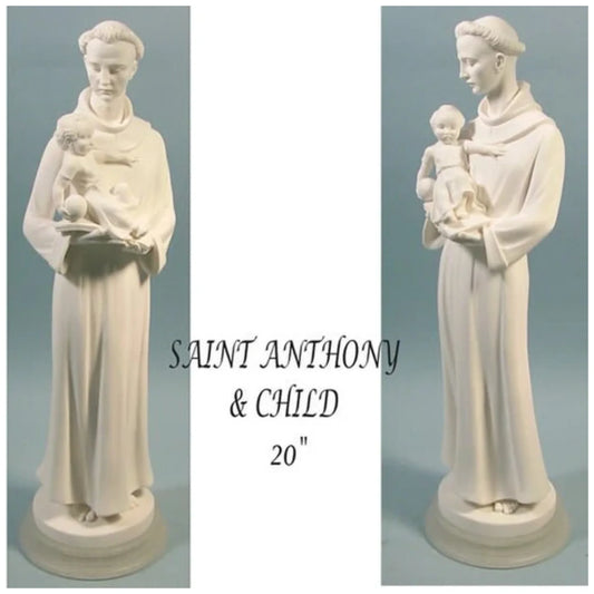 Saint Anthony & Child 20" High
