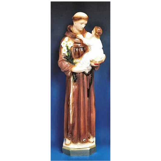 Saint Anthony Colored 24" Statue