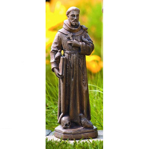 Saint Francis Borgia Garden Statue 16.5" High