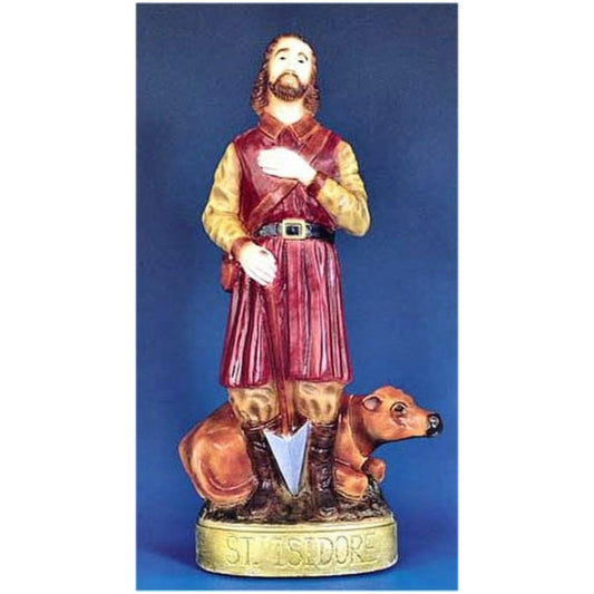 Saint Isidore Patron Saint of Farmers Statue